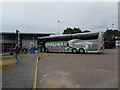 Several Coaches lined up at South Mimms Services