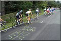 SK2495 : Day 2 Tour De France and yesterday's yellow jersey Marcel Kittel on Mortimer Road by Steve  Fareham