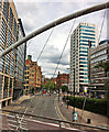 London Road, Manchester, looking north