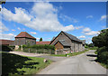 SO3656 : Barn Conversions, Weston Court Farm by Des Blenkinsopp