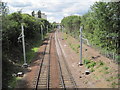 Langloan railway station (site), Lanarkshire, 2014