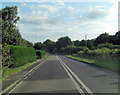 TQ0520 : A29 approaches crossroads with Broomers Hill Lane and Blackgate Lane by Stuart Logan