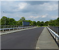 Bridge across the M1 motorway