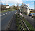 Junction of Pincot Lane and the A46 in Pitchcombe