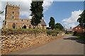 Sywell Church from Church Lane