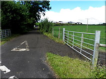 H4276 : A muddy road, Mountjoy Forest West Division by Kenneth  Allen