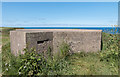 TA2570 : WWII Pillbox near Flamborough Head, Yorkshire by Christine Matthews