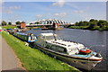 Approaching Acton Bridge