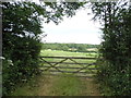 Field entrance on Ashendene Road, Bayford