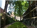 Bromley House Library walled garden