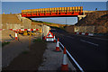 SD4764 : Temporary bridge over Slyne Road (A6) by Ian Taylor