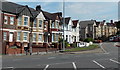 Houses at the SW end of Waterloo Road, Newport