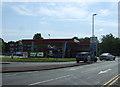 Service station off the A52