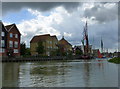 Faversham creek during the Nautical Festival