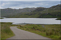 NG8060 : Road descending to Loch a' Mhullaich by Nigel Brown