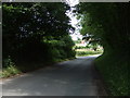 Road heading east out of Hollington