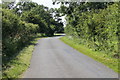 Lane towards the A631