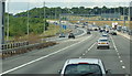 M25 northbound  at  junction 29