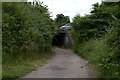 Motorway underpass near Wychbold