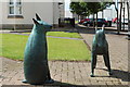 Sculptures in Gottries Road, Irvine