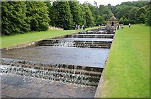 SK2670 : Cascade at Chatsworth by Philip Halling