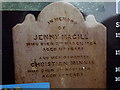 Memorial, Jenny Magill, Strabane