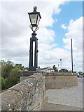 NT7233 : Old lamp standard on Kelso Bridge by Oliver Dixon