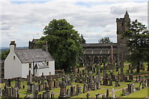 NS7993 : Church and Churchyard of the Holy Rude, St. John Street by Jo Turner