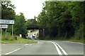 The A4421 running through Newton Purcell