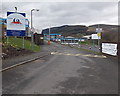 Entrance to Treorchy Comprehensive School