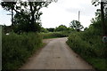 Farm track leading to Elvington Lane