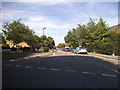 Rendlesham Road at the junction of Lavender Gardens