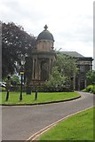 NS7993 : Erskine Monument and Church, 29 St John Street, Stirling by Jo Turner