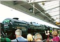 Oliver Cromwell arriving on platform 1, Eastbourne