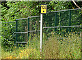 J2968 : Railway milepost, Dunmurry by Albert Bridge