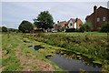 Houses overlooking Parish Brook