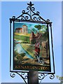 TQ9733 : Village sign by Oast House Archive