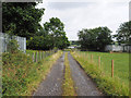 Farm road near to Crook Industrial Estate