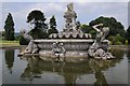 SO7764 : Fountain, Witley Court by Philip Halling
