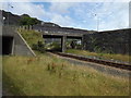 Road bridge over railway