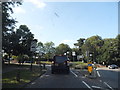 Roundabout on Station Road, Wheathampstead