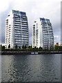 Residential blocks at Salford Quays