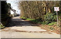 Access road to Pen-y-Bont Court Nursing Home near Bridgend