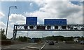TL0701 : Gantry at junction 20 on M25 anti-clockwise by David Smith