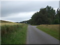 Minor road towards Loanhead