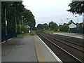 Railway heading north east from Nairn Railway Station