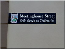C2502 : Road name, Meetinghouse Street by Kenneth  Allen