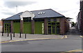 Transformed former derelict building in Lower Dock Street, Newport