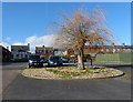 The car park of The Queens Head in Saddington