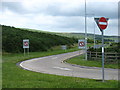 S0022 : The westbound exit slip at junction 11 of the M8 by David Purchase